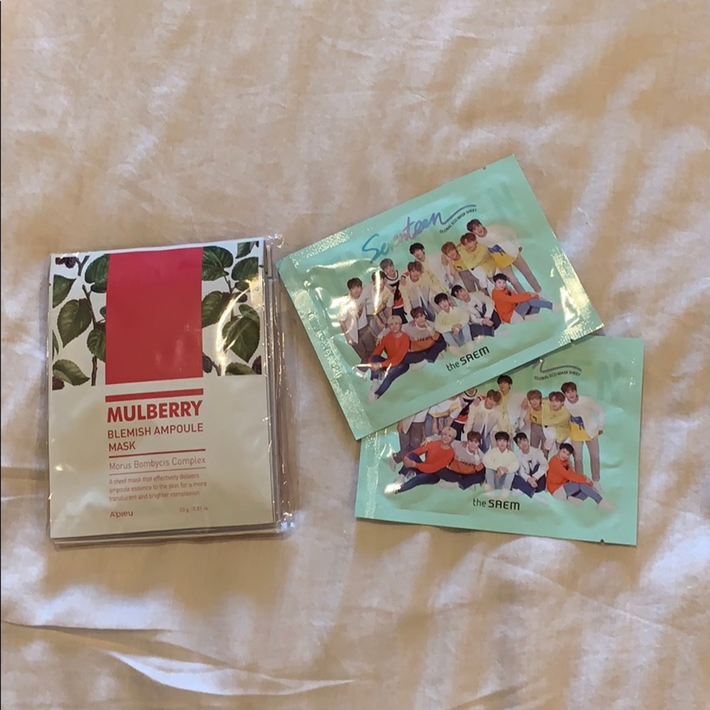 K-beauty mask pop